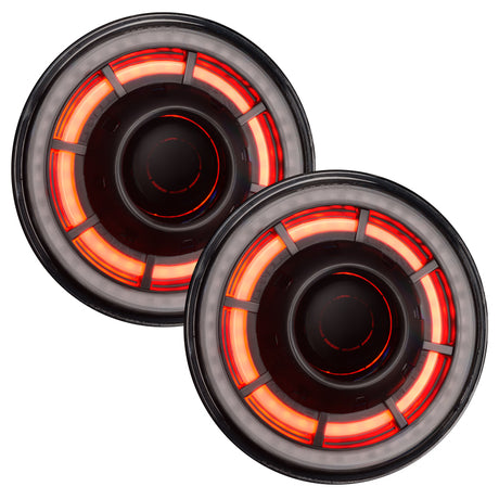 Phares de projecteur Oracle Oculus 7 pouces ColorSHIFT Bi-LED pour Jeep Wrangler JK VOIR LA GARANTIE