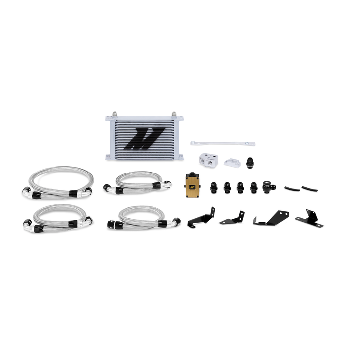 Kit de refroidisseur d'huile thermostatique Mishimoto 04-06 Pontiac GTO 5,7 L/6,0 L - Argent