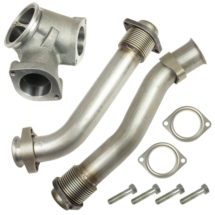 Kit de tuyau d'échappement diesel BD - Ford PowerStroke 7,3 L 1999,5-2003