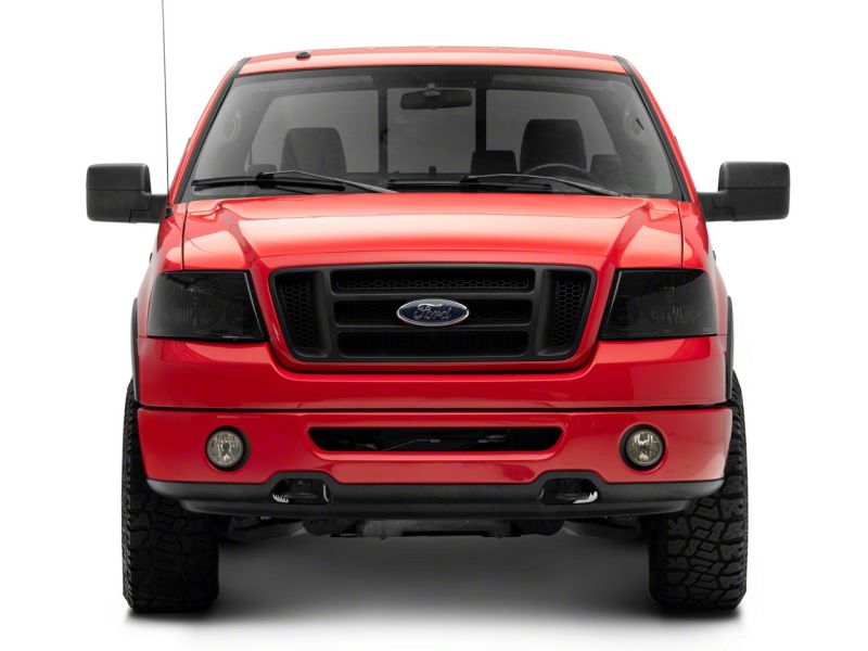 Phares de rechange de style OEM de la série Axial de Raxiom 04-08 Ford F-150 - Boîtier chromé - Lentille fumée