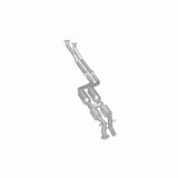 Convertisseur catalytique MagnaFlow 96-99 BMW M3 L6 3,2 L / 96-98 328i/328is L6 2,8 L California à montage direct