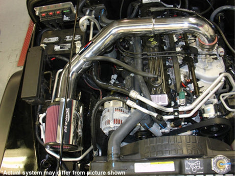 Injen 97-06 Wrangler 4,0 L 6 cylindres / 04-06 Rubicon 4,0 L 6 cylindres (comprend un bouclier thermique en tôle diamantée) Wrin