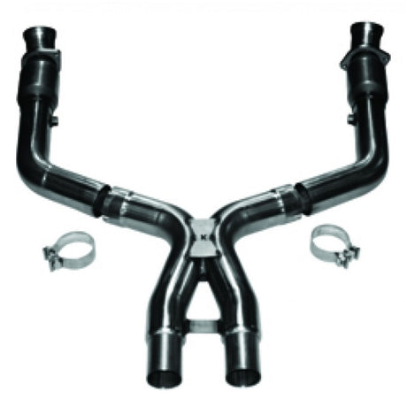 Kooks 11-14 Ford Mustang GT 5.0L 4V 3 po x 2 3/4 po OEM Cat X Pipe Kooks HDR Req