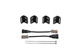 Kit de support de phare antibrouillard à LED SS6 pour Toyota Tundra 2022 de Diode Dynamics (paire)