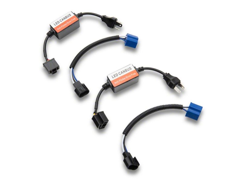 Phares à DEL Raxiom 07-18 Jeep Wrangler JK 7 pouces - Boîtier chromé (lentille transparente)