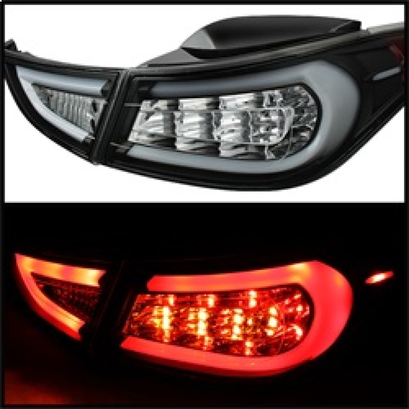 Feux arrière à LED Spyder Hyundai Elantra 11-13 Noir ALT-YD-HYELAN11-LED-BK