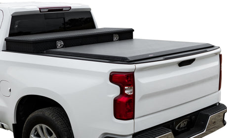 Coffre à outils Access 07-19 Tundra 8 pi (avec garde-corps de pont) avec housse enroulable