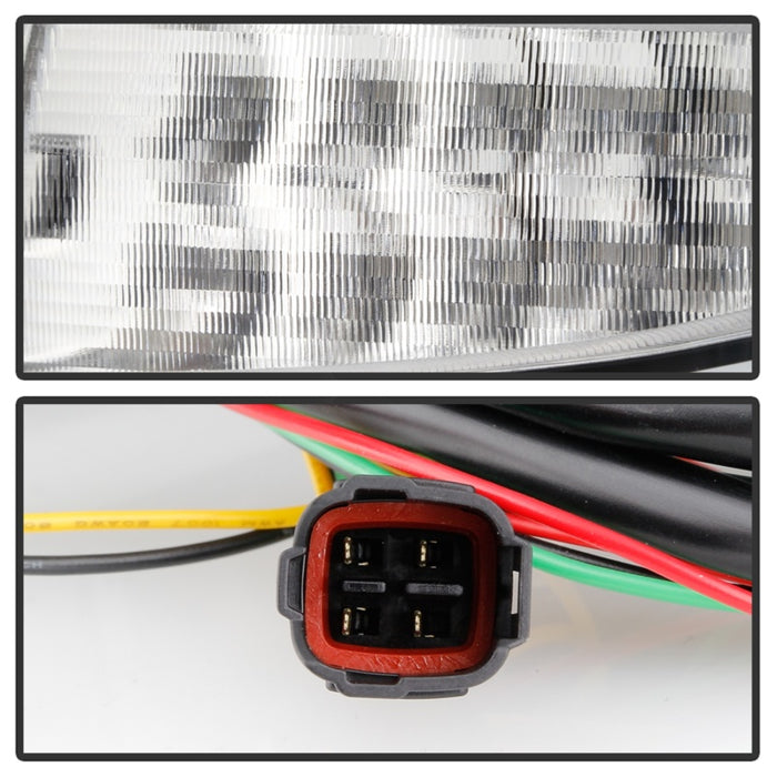 Feux arrière à LED Seq Signal Black pour Subaru Impreza WRX Hatchback 08-14 Spyder ALT-YD-SI085D-SEQ-BK