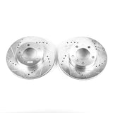 Disques de frein avant Power Stop 92-98 Evolution percés et fendus pour BMW 318i - Paire