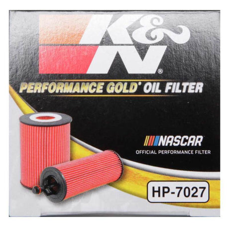 Filtre à huile K&amp;N Performance pour GM 09-19 1,4 L / 1,6 L / 1,8 L avec boîtier de filtre Hengst