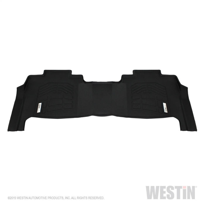 Westin 2016-2019 Nissan Titan/Titan XD avec sièges baquets Revêtements de sol Wade Sure-Fit 2e rangée - Noir