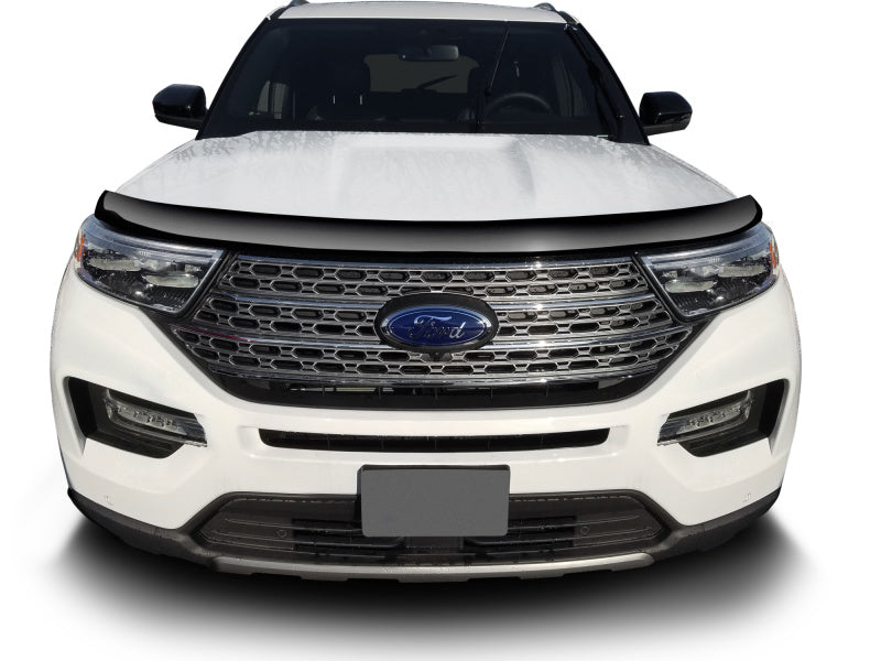 Protection de capot AVS 20-22 pour Ford Explorer High Profile Bugflector II (1 pièce) - Fumée