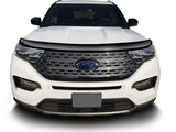 Protection de capot AVS 20-22 pour Ford Explorer High Profile Bugflector II (1 pièce) - Fumée