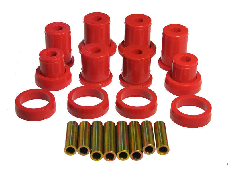 Bagues de bras de suspension arrière Prothane 84-86 pour Ford Mustang - Rouge