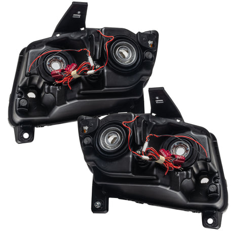 Oracle 11-13 Jeep Grand Cherokee SMD HL (Non-HID) - Chrome - ColorSHIFT w/ 2.0 Cntrl