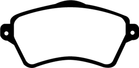 Plaquettes de frein avant EBC 01-05 Land Rover Freelander 2.5 Greenstuff