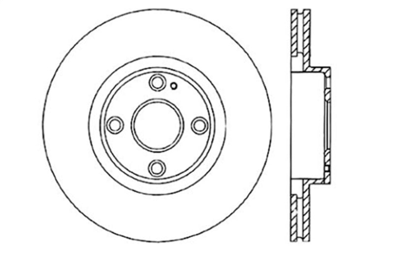 Disque de frein sport percé StopTech