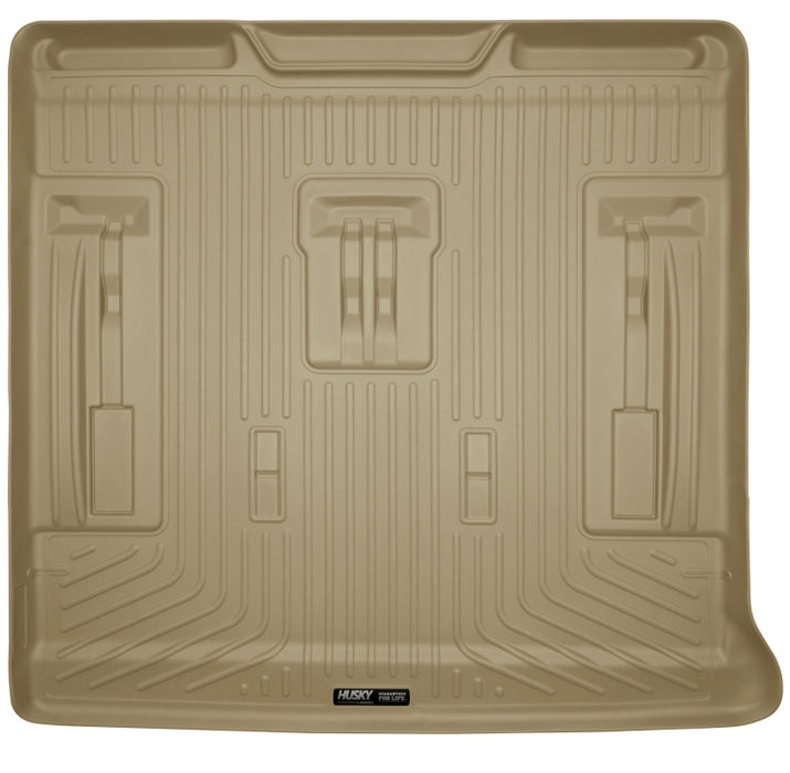 Revêtements de coffre arrière Husky Liners 07-13 GM Escalade/Suburban/Yukon WeatherBeater Tan