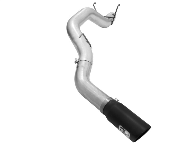 aFe Atlas 5 pouces DPF-Back Aluminized Steel Exh Dodge RAM Diesel 13-14 L6-6.7L Mega Cab avec embout noir