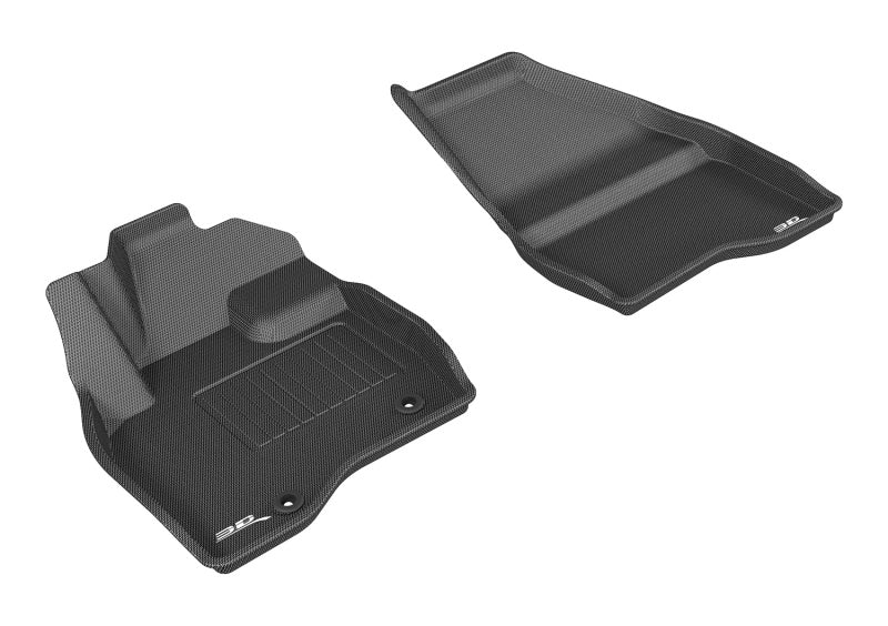 Tapis de sol 3D MAXpider pour Ford Explorer Kagu 2015-2016, 1ère rangée - Noir