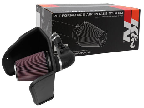 Kit d'admission d'air hautes performances K&amp;N 16-17 pour Chevrolet Colorado L4-2.8L DSL