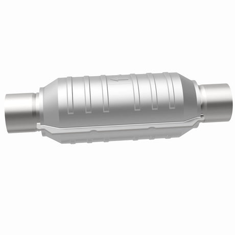 Convecteur MagnaFlow Univ 2,25 po Entrée/Sortie Centre/Centre Rond Corps 11 po L x 5,125 po L x 15 po L hors tout