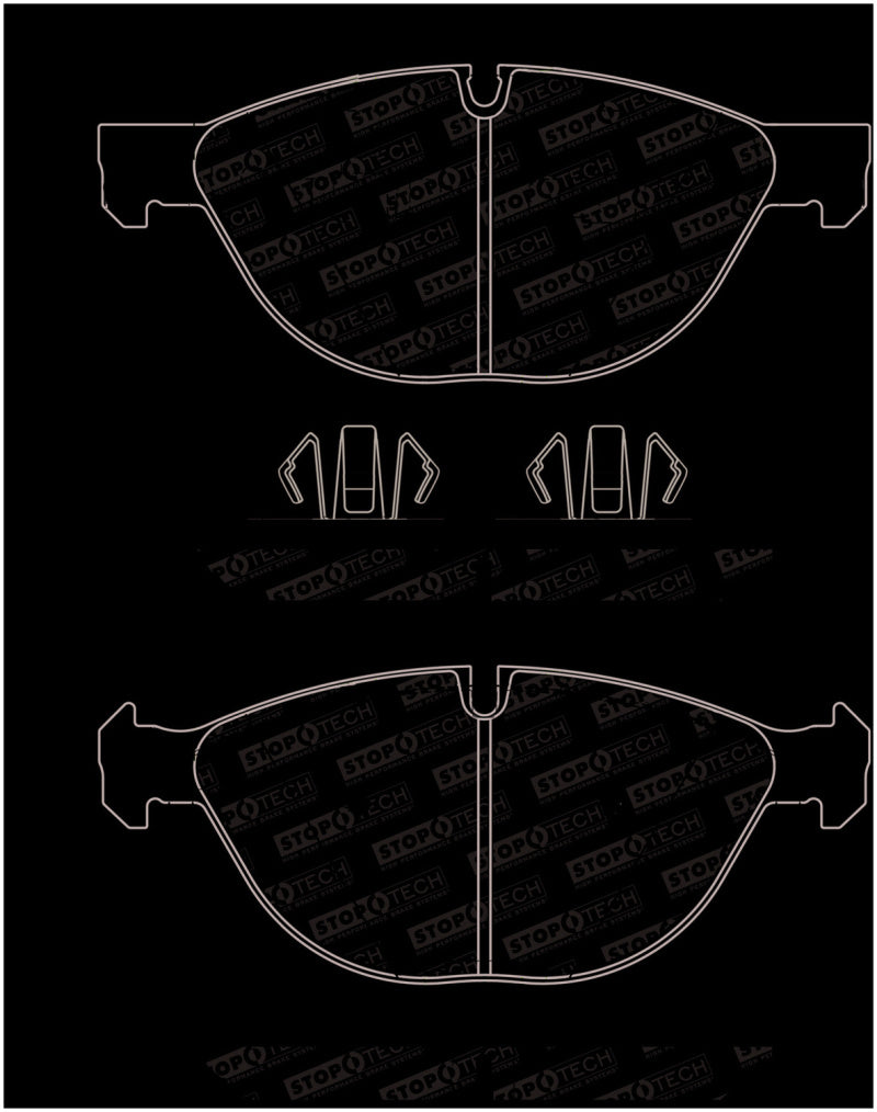 Plaquettes de frein StopTech Street - Avant