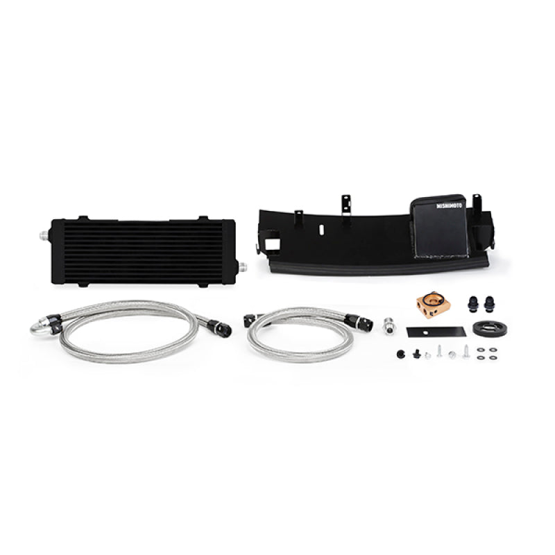 Mishimoto 2016+ Ford Focus RS Thermostatic Oil Cooler Kit - Black