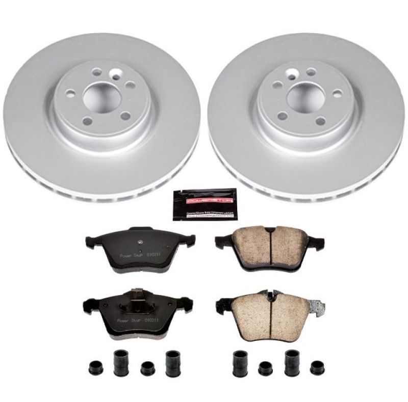 Power Stop 13-14 Volvo S60 Front Z23 Evolution Sport Coated Brake Kit