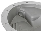 Couvercle de différentiel arrière aFe Power brut avec ailettes usinées Street Ser. 16-17 Nissan Titan XD (AAM 9.5-14)