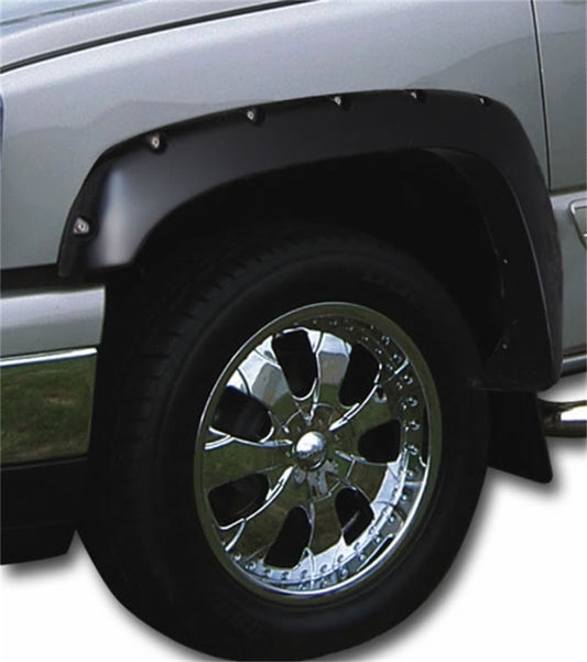 Stampede 2007-2010 GMC Sierra 1500 78.7/97.6in Bed Ruff Riderz Fender Flares 4pc Smooth