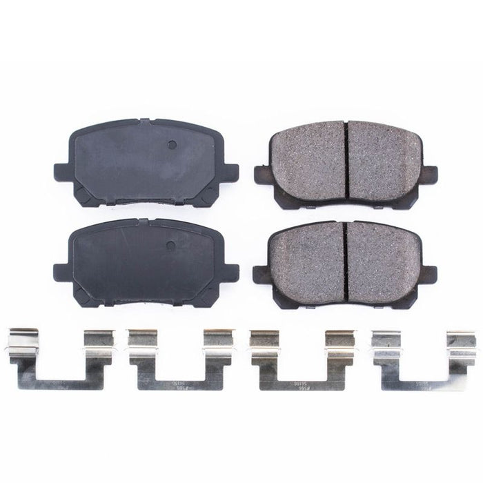 Plaquettes de frein en céramique Power Stop 03-08 Pontiac Vibe Z17 Evolution avant avec matériel