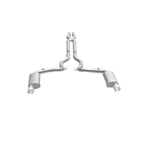 Catback MagnaFlow, SS, 3 po, Street, double embouts polis de 4,5 po, Ford Mustang GT V8 5,0 L 2015