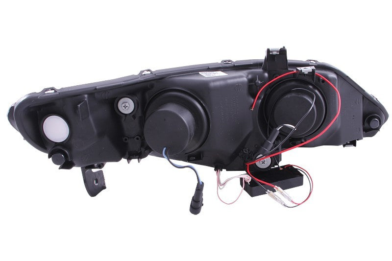 Phares de projecteur ANZO 2006-2011 Honda Civic avec halo noir (CCFL)