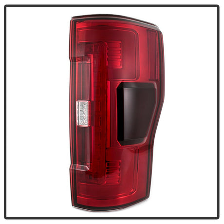 Feux arrière à LED uniquement pour Spyder 17-18 Ford F-250 SD (avec capteur d'angle mort) - Clr rouge (ALT-YD-FS17BS-LED-RC)