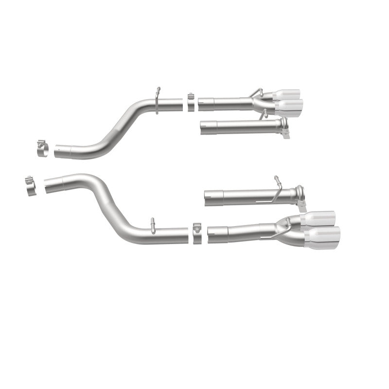 Essieu arrière MagnaFlow, SS, 2,5 po, embout arrière divisé en quatre de 3,5 po, Dodge Challenger R/T 5,7 L 2015