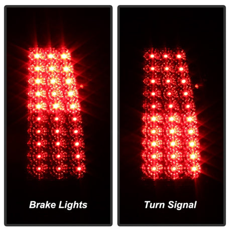 Feux arrière à LED Xtune Chevy Silverado 1500/2500/3500 99-02 99-03 Fumés ALT-ON-CS99-LED-SM
