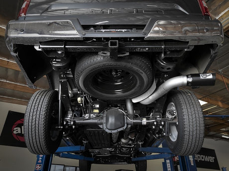 Système d'échappement arrière à gros alésage 409 SS DPF pour Ford F-150 V6-3.0L (td) 2021 aFe