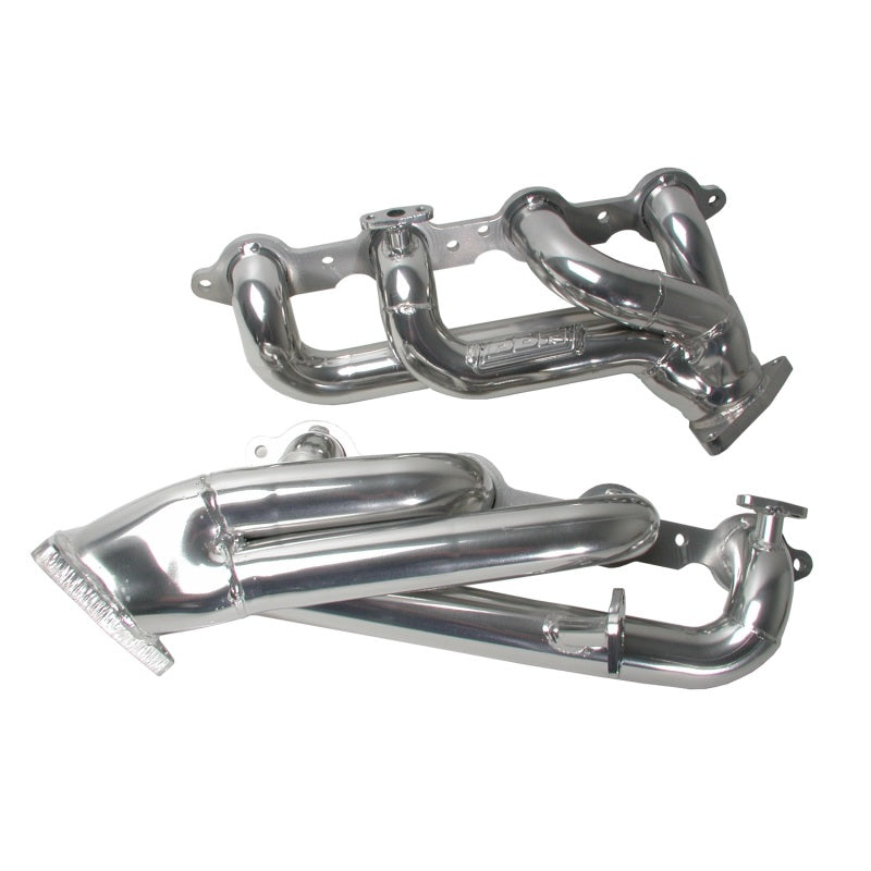 Collecteurs d'échappement BBK 99-04 GM Truck SUV 4.8 5.3 Shorty Tuned Length - 1-3/4 Silver Ceramic