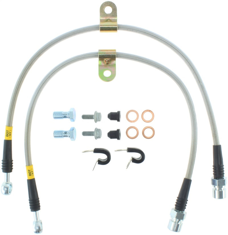 Conduites de frein avant en acier inoxydable StopTech pour Chrysler