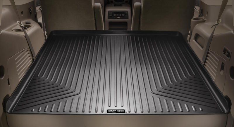 Doublure de coffre noire Husky Liners 07-16 GMC Acadia WeatherBeater (s'adapte sur la 3e rangée pliée)