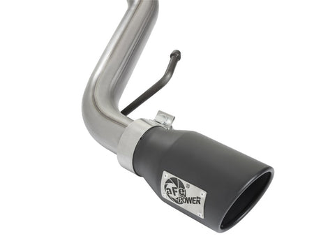 Échappement Cat-Back en acier aluminisé aFe Scorpion 2-1/2 po avec embouts noirs 07-17 Toyota FJ Cruiser V6 4.0L
