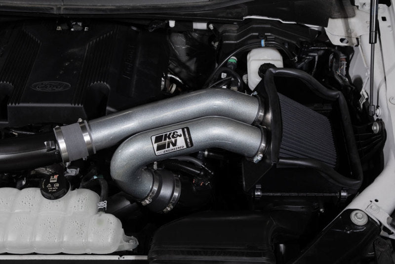 Système d'admission d'air hautes performances K&amp;N 15-23 Ford F-150 (y compris Raptor) 2,7 L/3,5 L V6