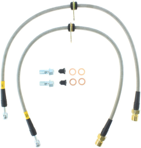 Conduites de frein arrière en acier inoxydable StopTech 10+ Camaro SS V8