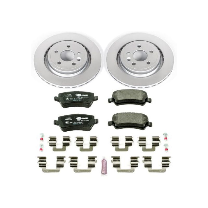 Kit de freins arrière Euro-Stop Power Stop 11-18 Volvo S60