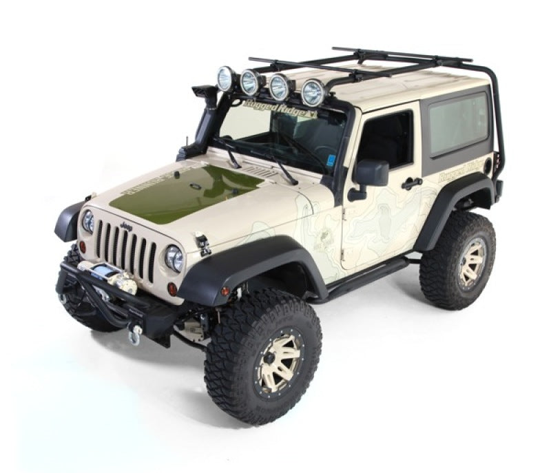 Galerie de toit Rugged Ridge 07-18 Jeep 2 portes Jeep Wrangler