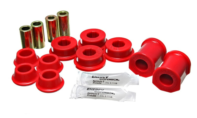 Ensemble de bagues de bras de suspension avant rouges (moulées) pour VW Super Beetle 71-7/73 Energy Suspension