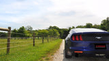 Ford Mustang EcoBoost 2.3T Sport 3 pouces Cat-Back avec double sortie arrière et embouts noirs Corsa 15-16