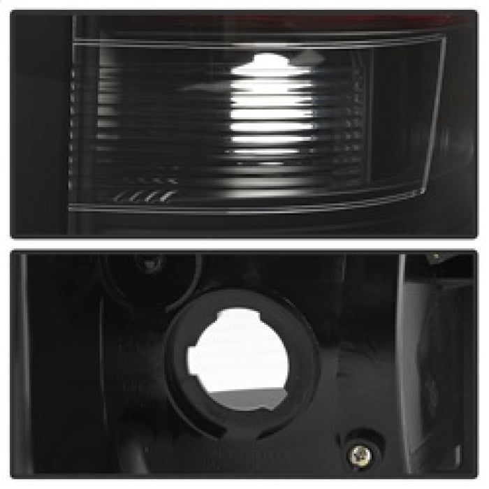 Feux arrière à LED V3 pour Spyder 07-13 Silverado (ne fonctionnent pas avec l'ampoule 921 2010) Blk ALT-YD-CS07V3-LBLED-BK