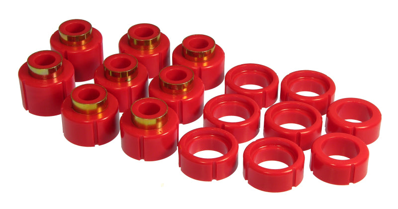 Support de cabine Prothane 88-98 GM Extra Cab 2/4wd - Rouge